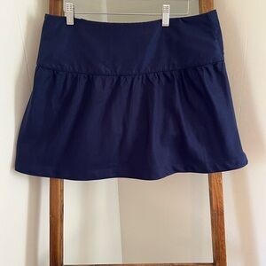 Nike Golf Moisture Wicking Navy Blue Women's Skirt Size 8